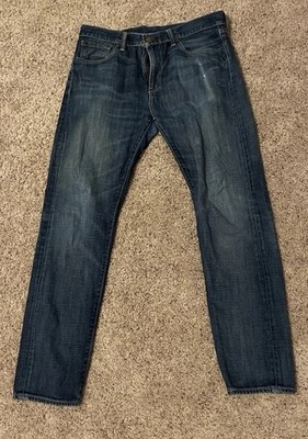 Levi's Men's Slim Fit Blue Denim Jeans 33x32