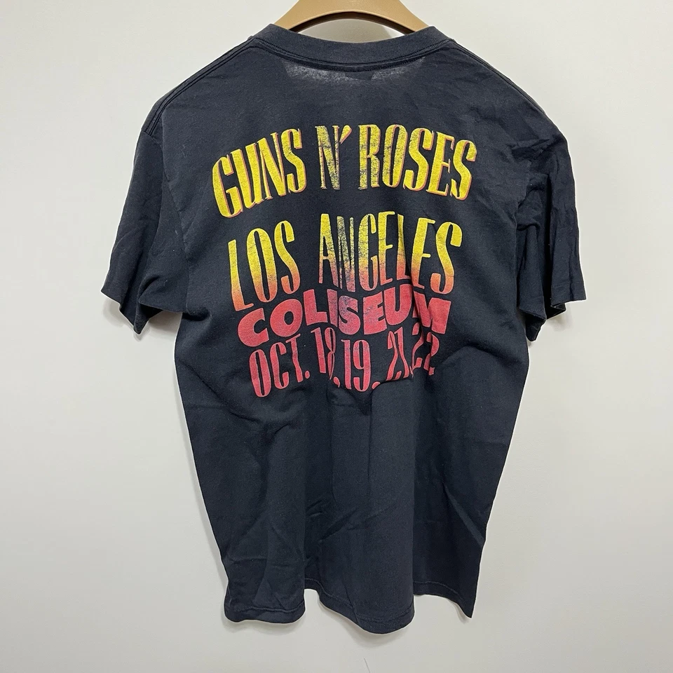 Camisa De Colección Guns N Roses Appetite For Destruction Los Angeles Talla L Años 80 1989 Foto 2 de 4
