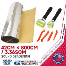 16"X315" Automotive Sound Deadening Insulation Heat Barrier Noise Proof Deadener