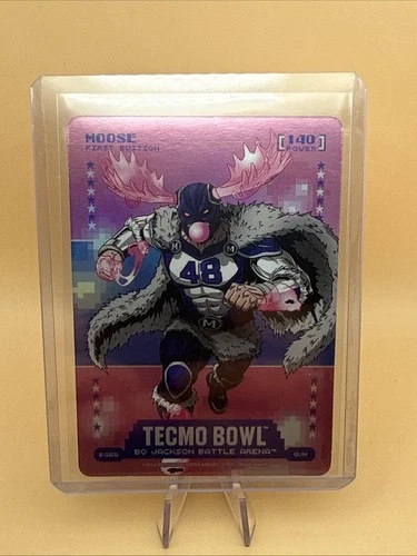 2026 Bo Jackson Battle Arena Tecmo Moose Bubble Gum Power 140 Daryl Johnston
