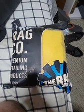 The Rag Company 51616-E-300-YEL 16x16 EDGELESS Microfiber Towel Yellow 10 PACK