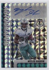 2021 Panini Mosaic Auto Mosaic Myles Gaskin #A-MG Auto 10k8