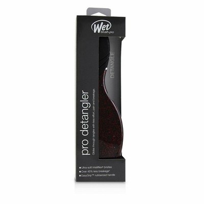 JD Wet Brush Holiday Sparkle   Red Detangling Hair Brush for All Hair Types