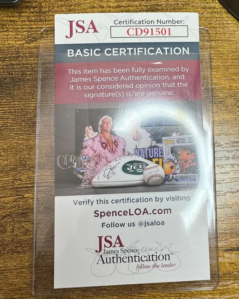 1978-79 Topps #110 Kareem Abdul-Jabbar Gold Auto /1978 JSA AUTH Nice Copy! - image 3 of 3