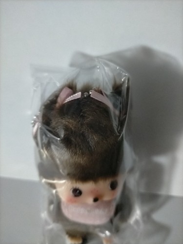 Sekiguchi Bebichhchi Monchicchi Mini Puppe Schlüsselanhänger Mädchen - Bild 3 von 6