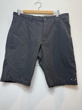 Black Oakley Men’s Shorts 34 Waist Golf Chino Shorts Regular Fit