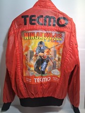 Vintage 80s Style Auto Jacket Ninja Gaiden Custom Rare