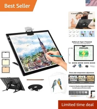 Rechargeable A3 Light Pad for Diamond Painting Tracing Sketching and Art Proj...