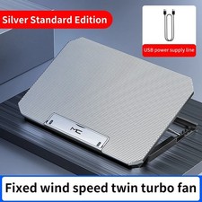 17inch Cooler Fan with LED Screen, Two USB Ports, 2600RPM Cooling Pad
