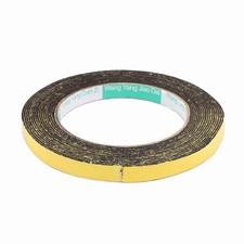 0.04 in Thick Self-Adhesive Foam Sponge Seal Tape - 0.98 in Width, 196.85 in