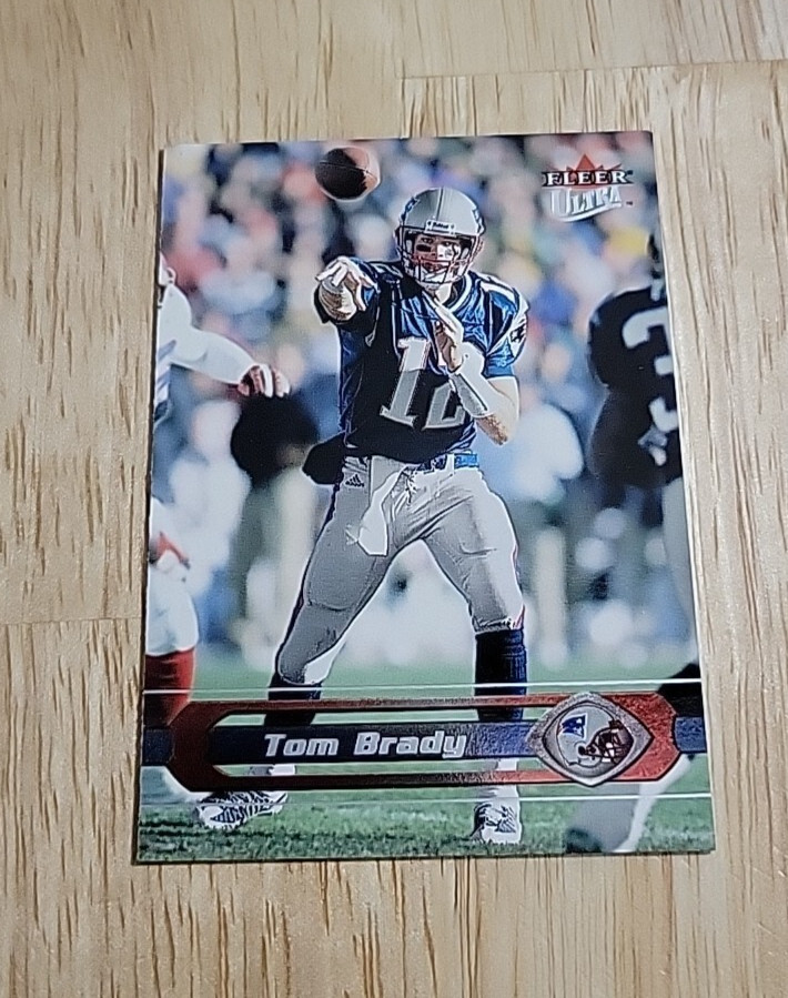 2002 Fleer Ultra TOM BRADY #181 New England Patriots 2nd Year Card