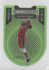 2020 Obsidian Tunnel Vision Electric Etch Green Flood Zion Williamson #16 0y4l