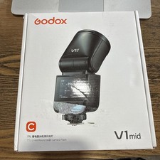 Godox V1Mid Round Head Camera Flash for Canon
