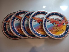 Lot Of 5 Unused Pack Fresh 1981 Dukes Of Hazzard Birthday Party Paper Plates
