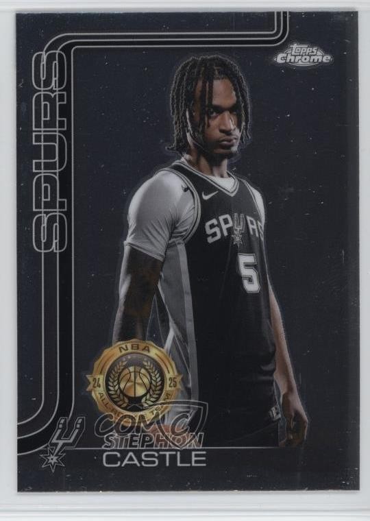 2025-26 Topps Chrome Image Variation SP Image Variation Stephon Castle #228 11nu