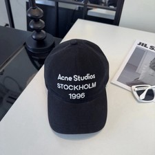 Acne Studios White Logo Cap