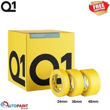 Q1 PREMIUM AUTOMOTIVE MASKING TAPE ROLL 24/36/48mm BOX