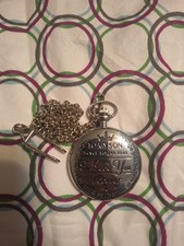 To My Son Pocket Watch Gift Men  s Quartz Light Weight Necklace Parent Gift Love