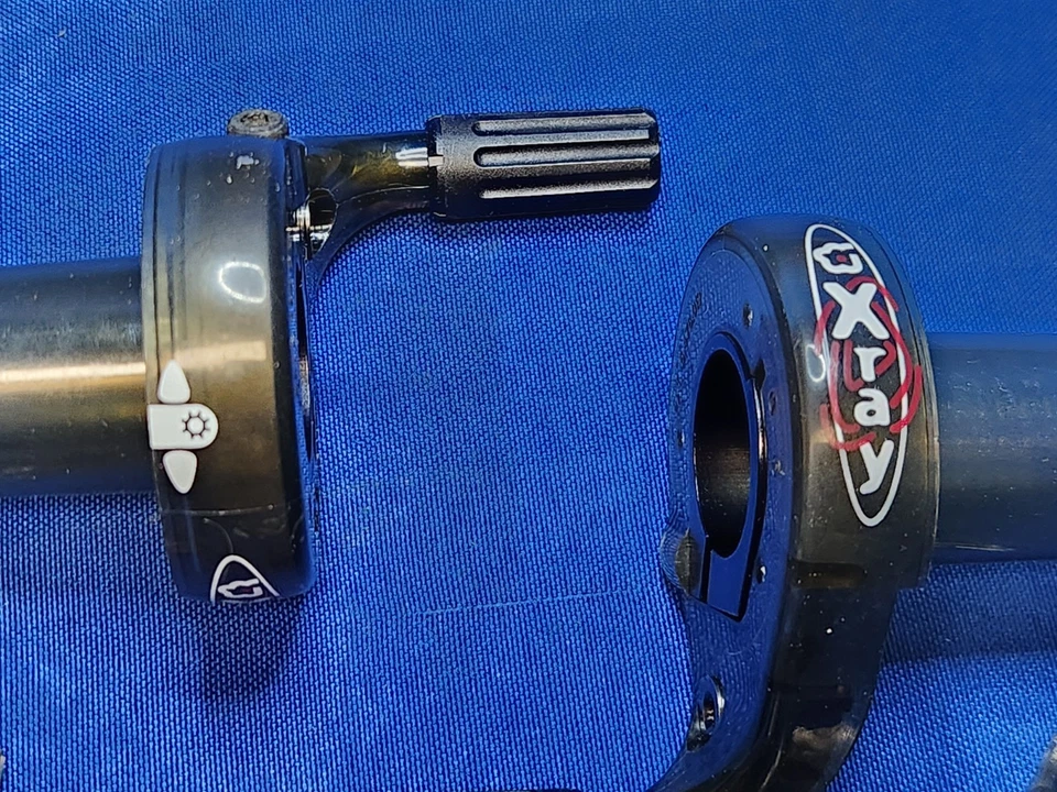 Vintage SRAM Grip Shift SRT 800X Shifter X-RAY 8s Twist Triple 3x8 Speed MTB - Image 3 of 4