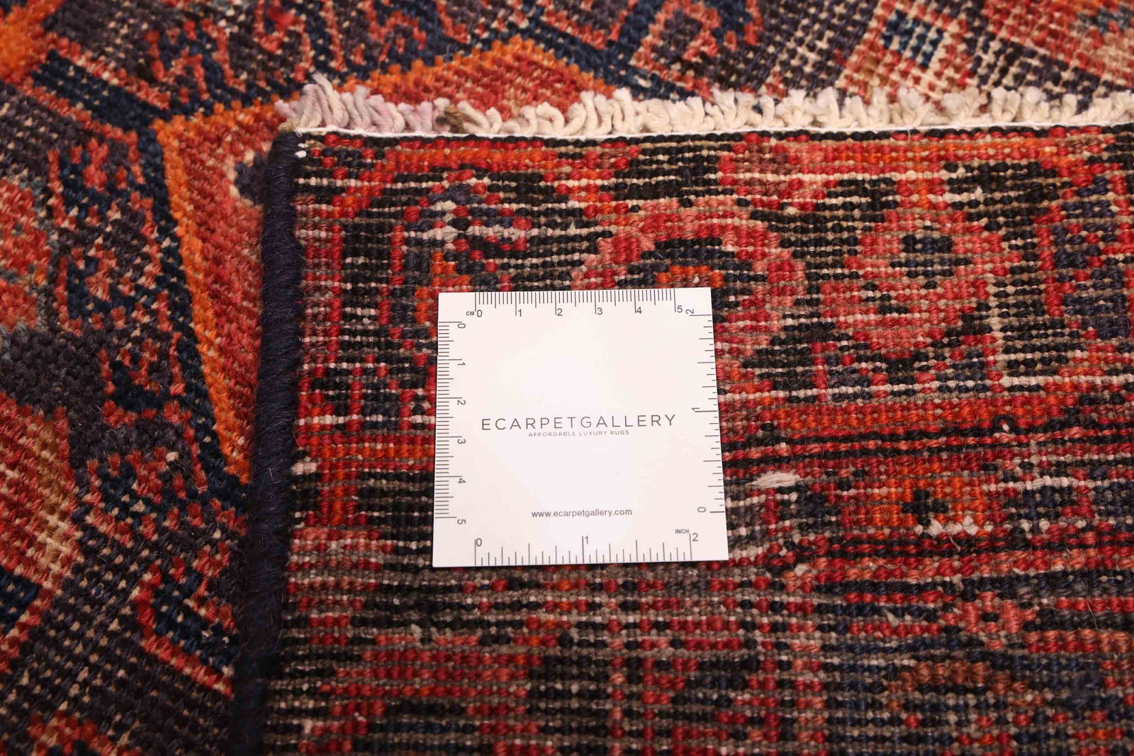 Traditional Vintage Hand-Knotted Area Rug 3'7" x 6'2" Oriental Wool Carpet