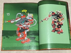 LEGO Life on Mars (7314) - INSTRUCTION MANUAL Only Book ~ Recon Mech