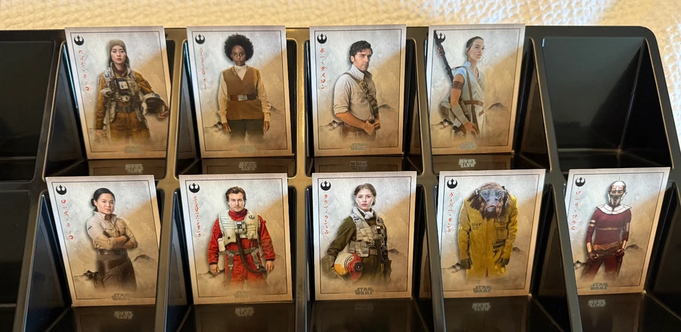 2025 Topps Star Wars Meiyo ✨ Completo ✨ Juego Base 100 Cartas Foto 4 de 4