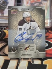 Shane Doan 2023-24 Engrained Auto /35 White Birch