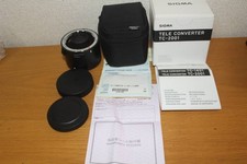 Sigma TC-2001 Teleconverter for Canon EF Mount 1.4x Optical Adapter