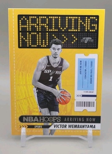 Victor Wembanyama #26 2023 Panini Hoops Arriving Now card