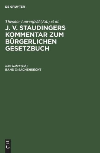 Sachenrecht (Hardback)