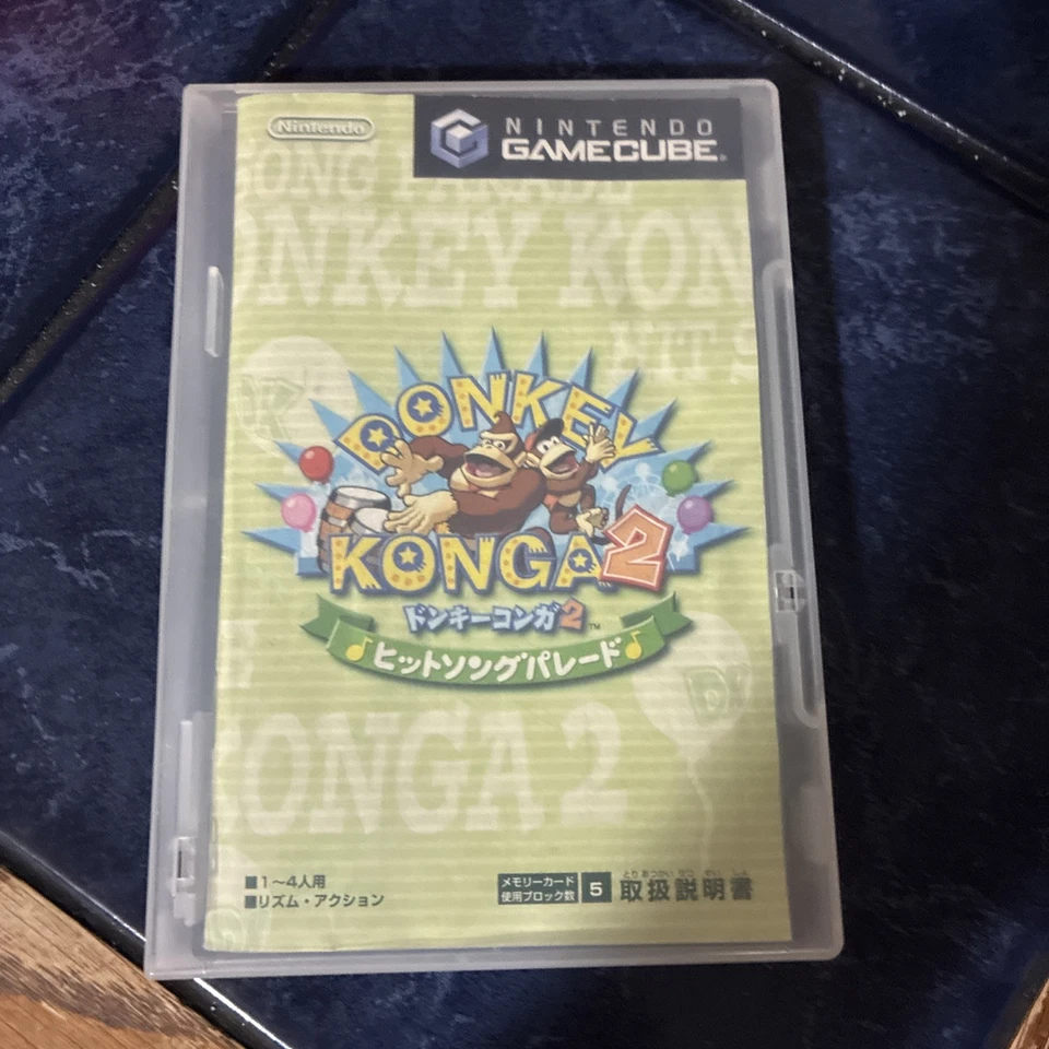 Donkey Konga 2 [Nintendo Gamecube] ¡Japonés Completo! Vendedor de Estados Unidos Foto 3 de 4