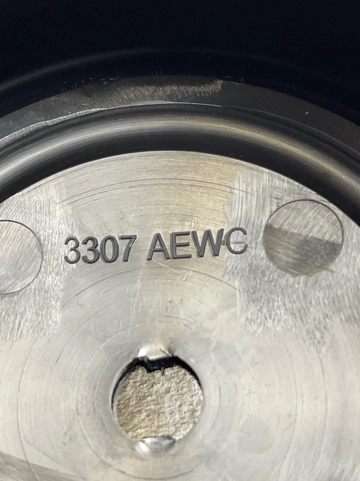Tapa central de rueda American Eagle AE aleaciones negro brillante a presión 3307 AEWC Foto 3 de 3