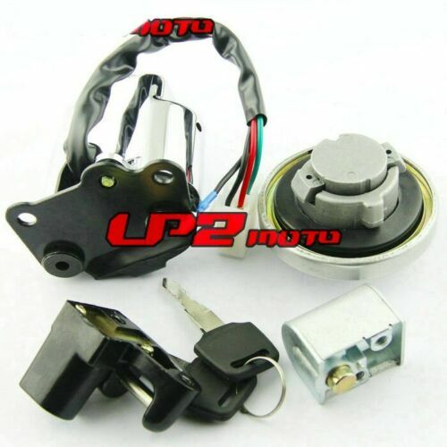 Ignition Switch Gas Cap Helmet Steering Lock Key for Honda Steed 400 NV400 92-98 - Bild 6 von 6