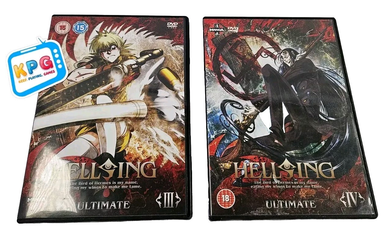 Hellsing Ultimate Vol.3 & Vol.4 (DVD)