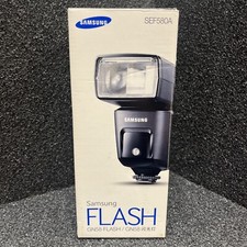 Samsung ED-SEF580A/US SEF580 Flash for NX Cameras - Black - VGC ED-SEF580A 