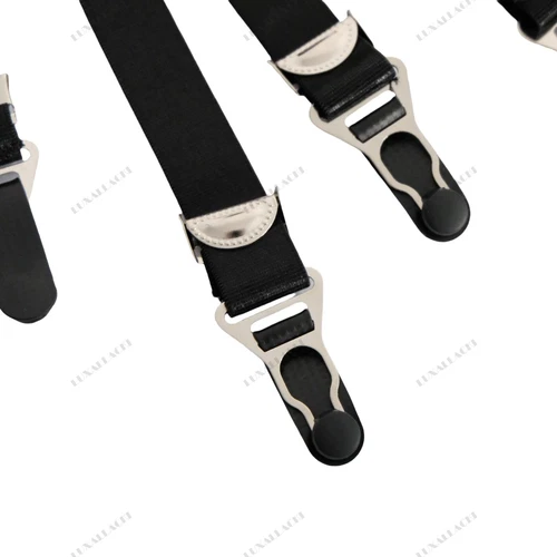 NEW Metal Clips Underwear Lingerie Plus Size Retro Classic 12 Straps Garter Belt - Picture 5 of 10
