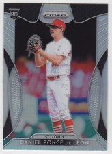 DANIEL PONCE De LEON 2019 Panini Prizm SILVER PRIZM RC #44
