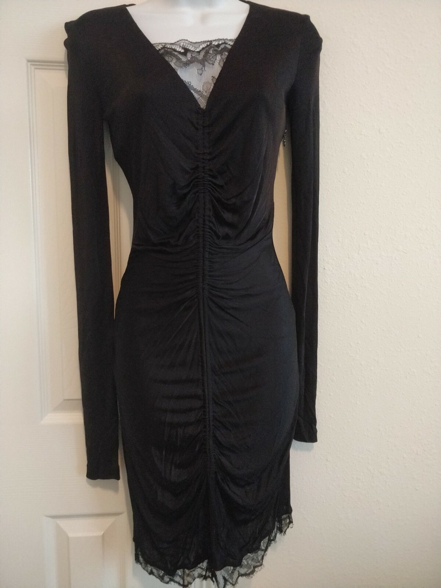 emilio pucci black lace dress - Form Fitting with size 0 2502 ESST Miss Selfridge rib backless Color:Egyptian Blue