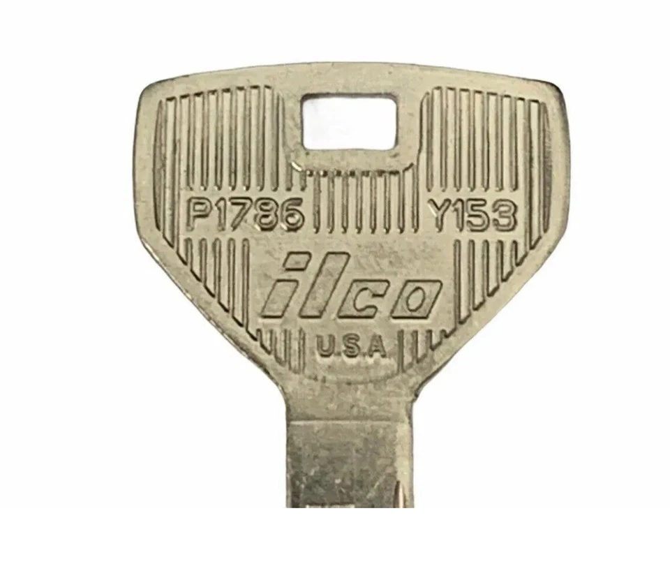 Chave em branco 1 1986-1989 Chrysler New Yorker Automotive Y153 P1786 CHR18 - Imagem 2 de 4
