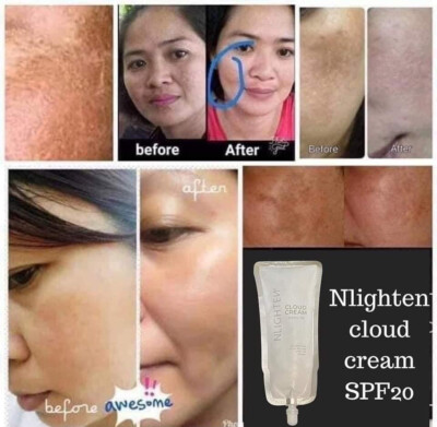New Package Nlighten Nworld Cloud Cream New Facial Cleancer Glow