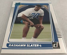 2021 Donruss Football Rashawn Slater Los Angeles Chargers Rated Rookie #332