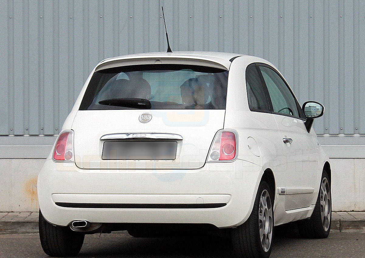FIAT 500 3 doors HTB 2007up wind deflectors 2 pcs set HEKO TINTED RAIN