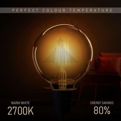 Antique Style Edison Vintage LED Light Bulbs A+Industrial Filament Lamp Bulb B22 - Picture 73 of 91