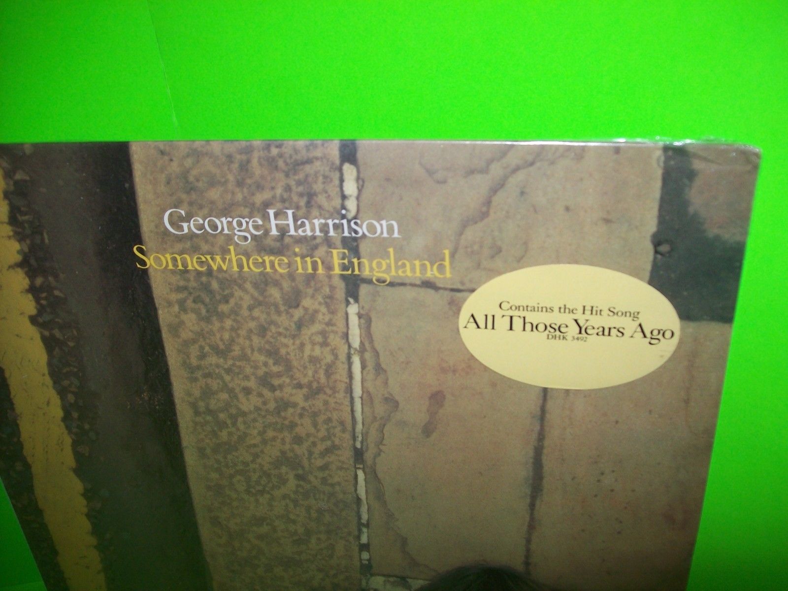 George Harrison Somewhere In England Vinyl LP Record Album Hype Sticker Sealed