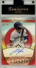2024 Topps Luminaries Christian Yelich Hit Kings Autographs Red【06/10】 Milwaukee