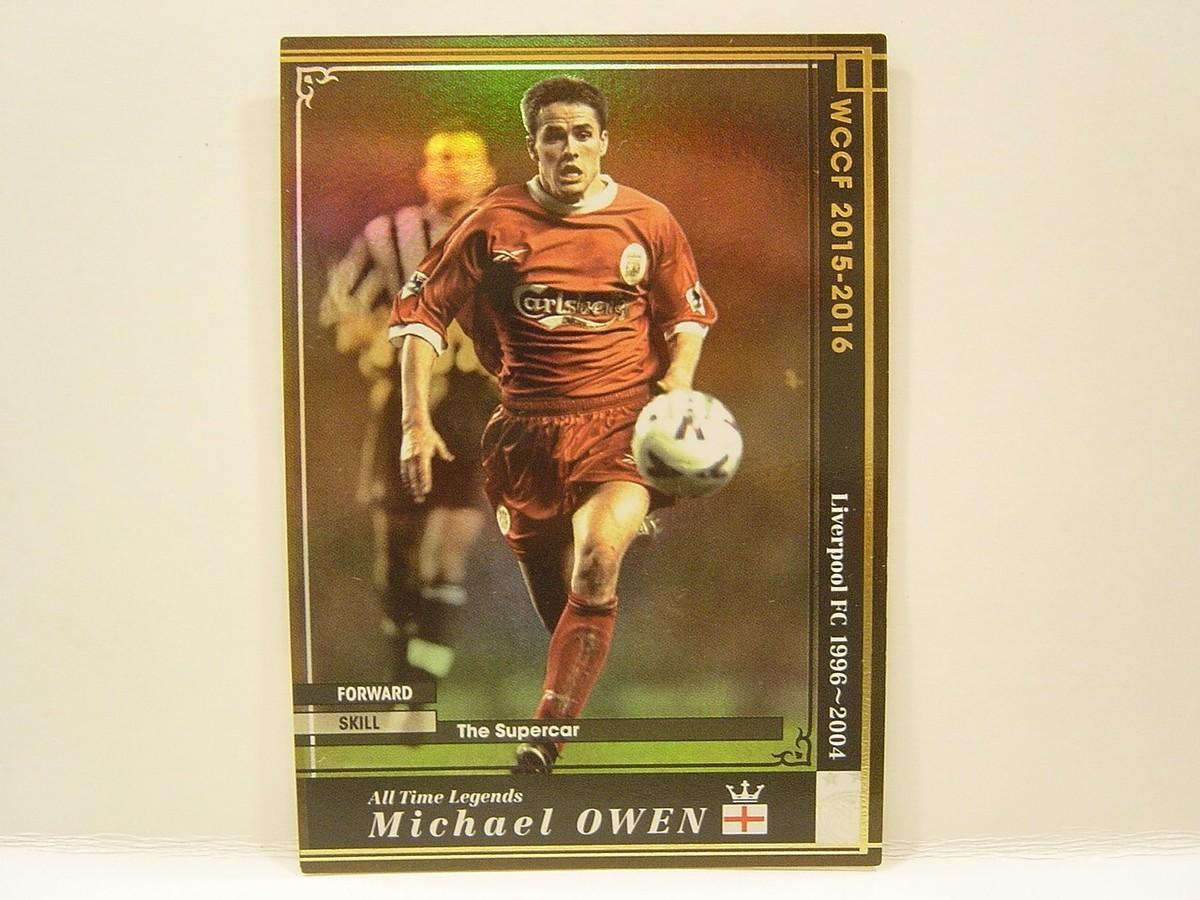 Panini WCCF 2015-16 ATLE Michael Owen 1979 Liverpool FC  Legends