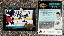 2–1995-96 Upper Deck Wayne Gretzky's Record Collection Wayne Gretzky #G6 A554