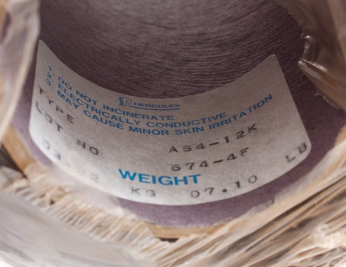 Hercules Magnamite AS4-12K Roll of Graphite Fiber 1 Full Roll and 1 Partial Roll - Picture 3 of 8