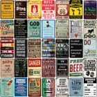 Retro Vintage Metal Tin Sign Poster Man Cave Garage Bar Customization Wall Decor