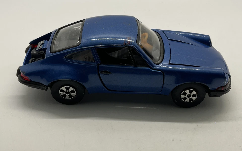 Playart 1:25 Porsche 911 R Diecast Modelos Azul Hecho en Hong Kong Foto 4 de 4